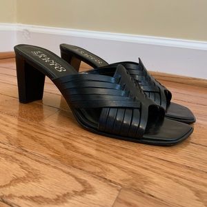 Franco Sarto Black block heeled scandal